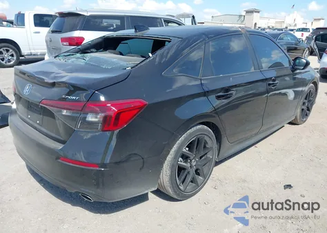 2024 Honda Civic Sport из США, поврежденный, VIN 2HGFE2F57RH578133